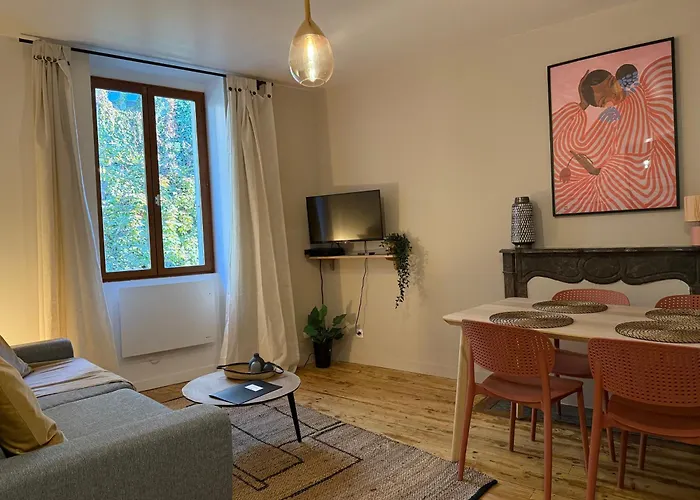 アパート Joya - Calme En Hypercentre - Proche Des Thermes エクスレバン