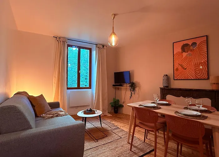 アパート Joya - Calme En Hypercentre - Proche Des Thermes エクスレバン